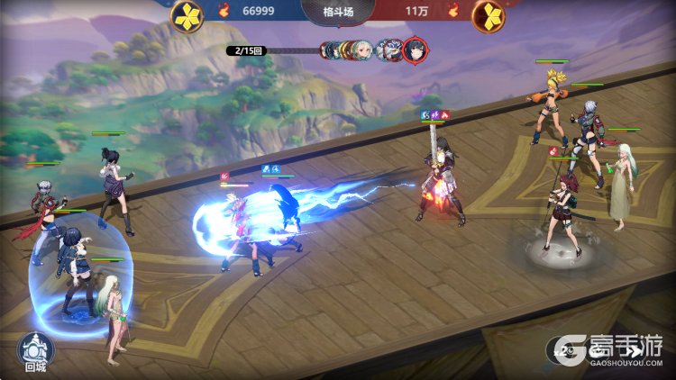 魔法迷域--游戏玩法--战斗场景