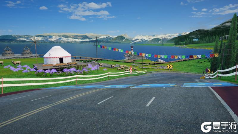 《王牌竞速》西域净海 |一分钟告诉你春天为什么要去赛里木湖