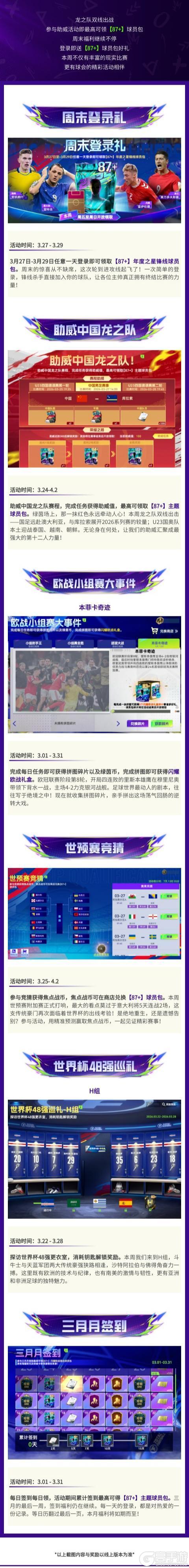 《最佳球会》助威龙之队 最高可领87+主题球员包