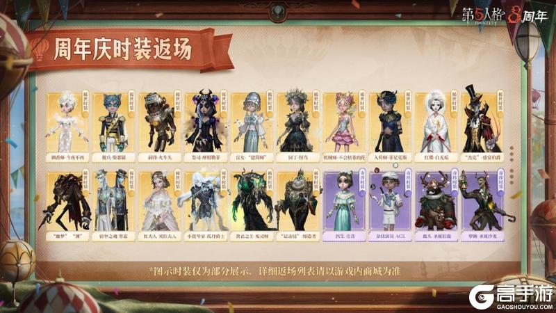 八方欢聚，心跃同行《第五人格》八周年前瞻直播回顾