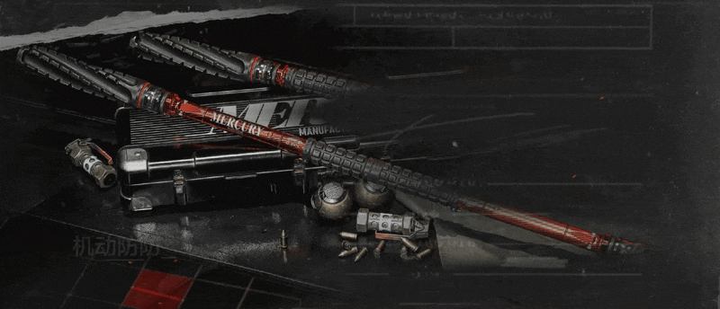 《暗区突围》机动防卫丨全新近战武器【机动防卫·伸缩棍】