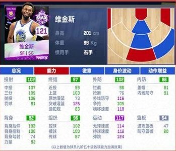 《美职篮巅峰对决》】全新回忆球员“人类十八分精华”勇士维金斯来袭！