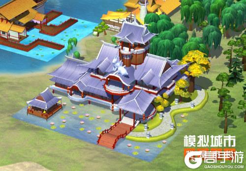 《模拟城市：我是市长》为你的城市筑一方中式庭院