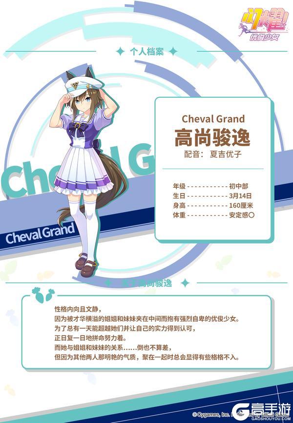 《闪耀！优俊少女》特雷森学园档案║高尚骏逸