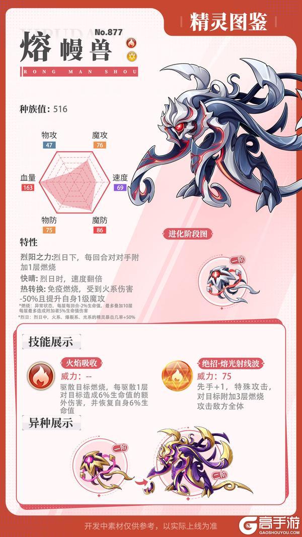 《西普大陆》精灵百科|熔幔兽&幻夜妖帝&天机鼠&大角绒鹿