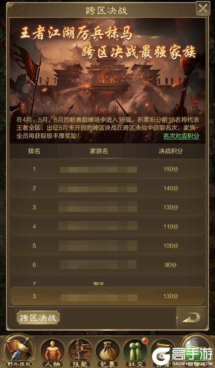 《王者征途》跨区联赛即将来袭？决战赛制抢先看！