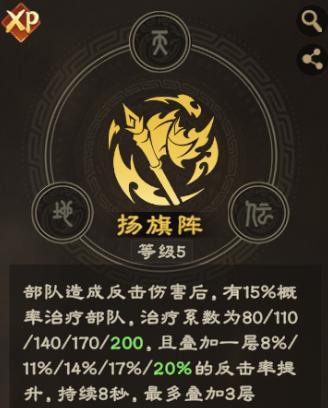 《偃武》扬旗阵详解！反击增伤 + 概率治疗，续航拉满！