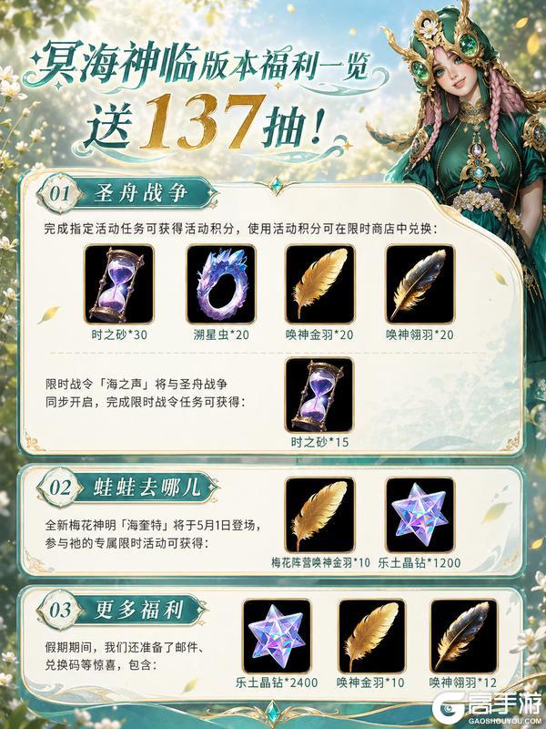 《不朽箴言》五一送137抽，回归加送溯星虫！