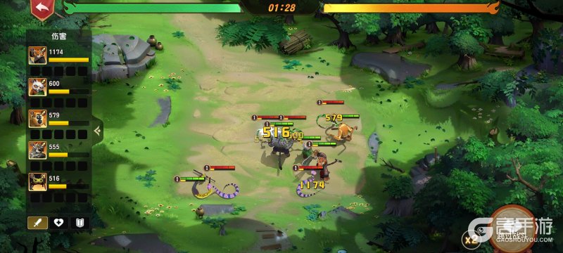 功夫熊猫神龙大侠--游戏玩法--放置战斗