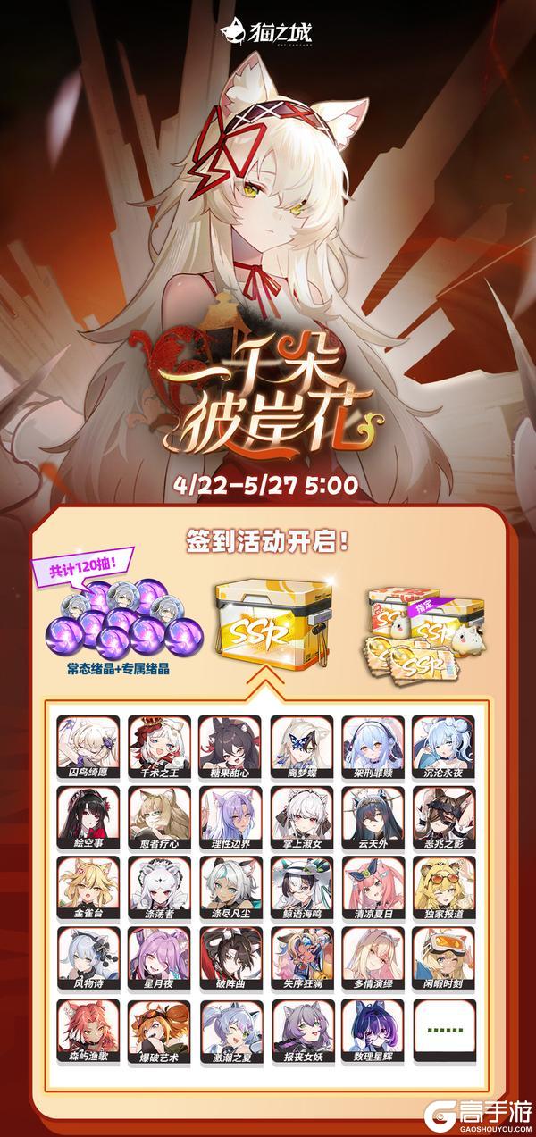 《猫之城》🌹「一千朵彼岸花」版本开启！🌹