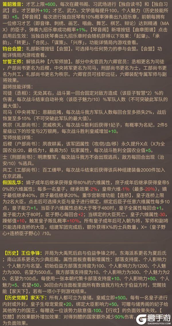 《皇帝成长计划2》舜、启、上甲微卡牌测评曝光！