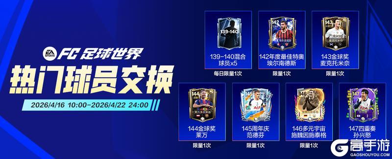 《FC足球世界》Next新世代升级，欧冠荣耀活动，巅峰序章队徽开启！首充双倍重置