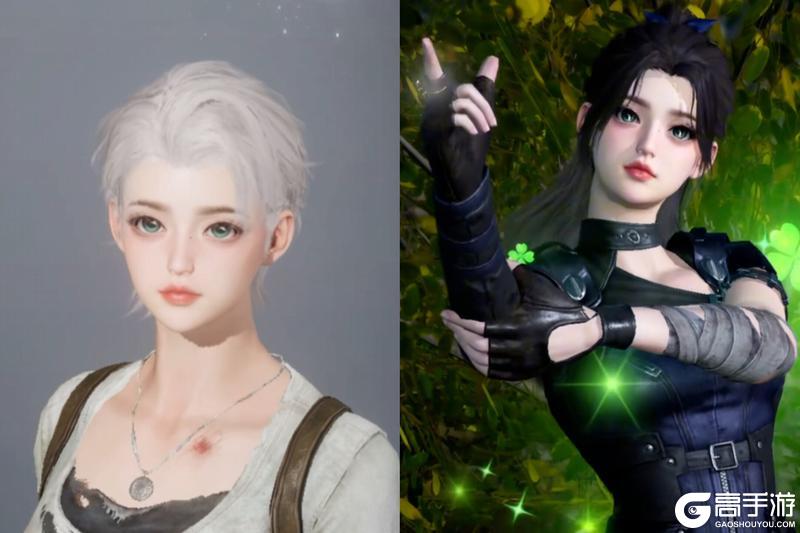 《明日之后》这几天的废土捏脸belike——美我一大跳！