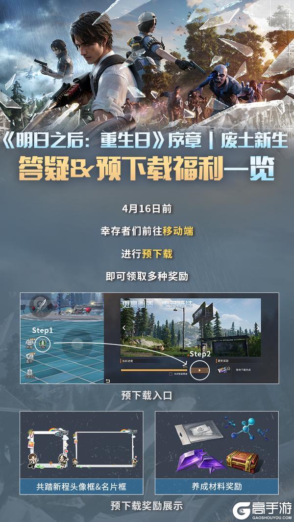 FAQ |《明日之后：重生日》下载答疑&福利