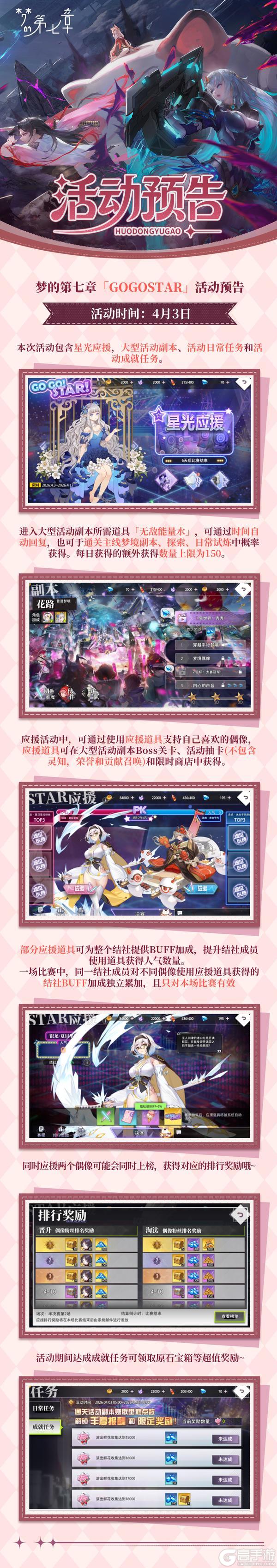 《梦的第七章》「gogostar」4月3日预告