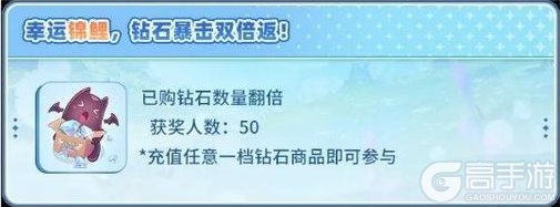 《仙境传说:新启航》钻石狂欢季,抽锦鲤享双倍豪礼!