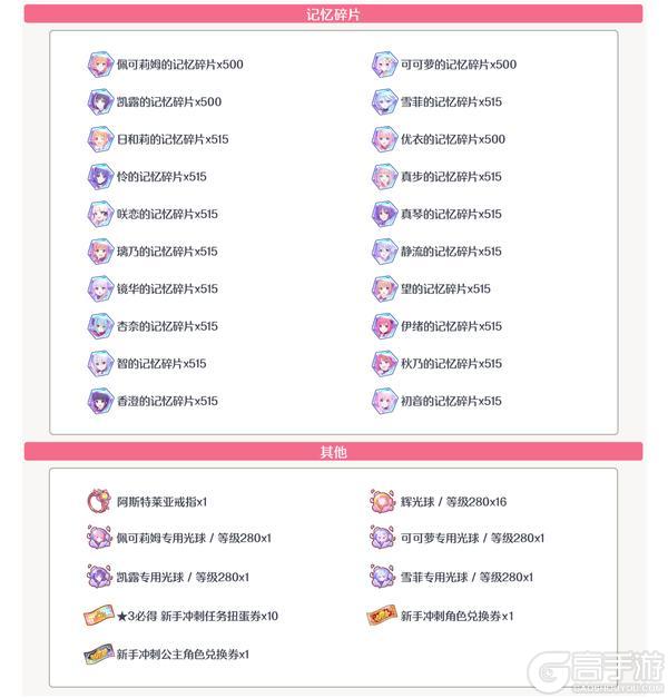 《公主连结》新手冲刺任务即将追加