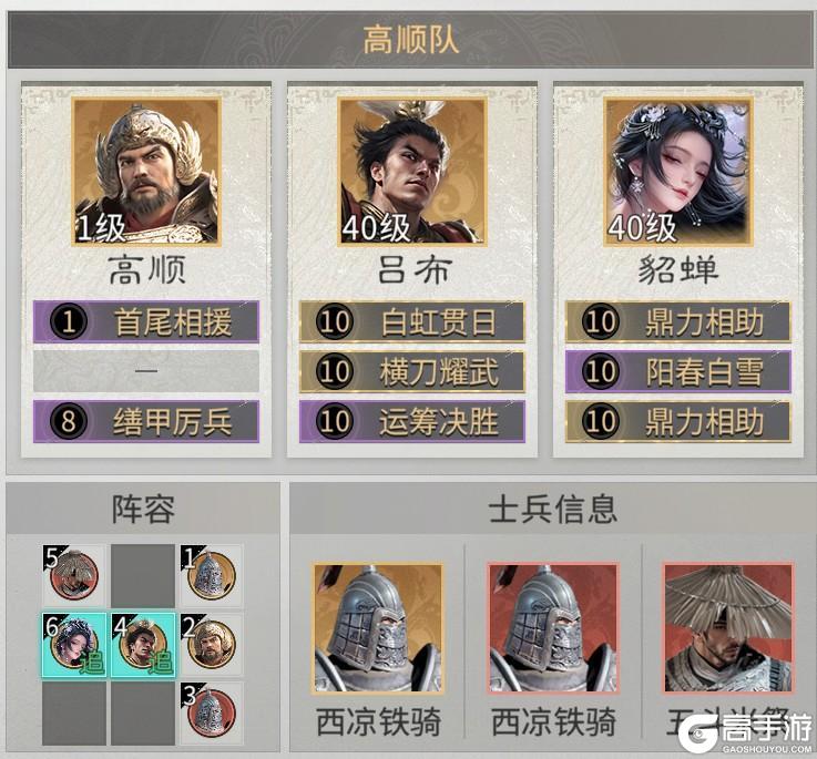 《三国：天下归心》减配也强势——吕布格挡队搭配思路解析