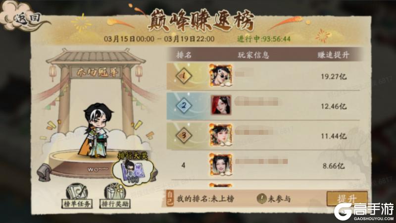 《大店小二》冲榜攻略：榜单基础信息&冲榜技巧介绍！