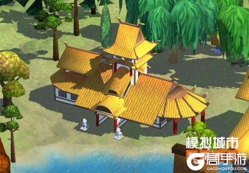 《模拟城市：我是市长》建造国风雅筑