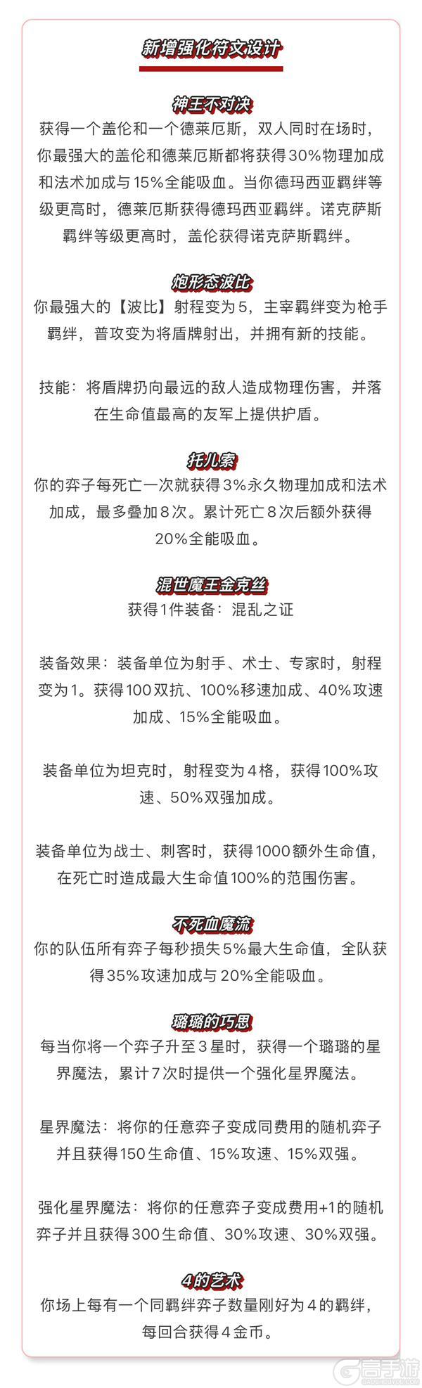 《金铲铲之战》16.8版本 4月1日更新公告