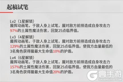 《绯色回响》角色攻略：「蜃」进阶测评