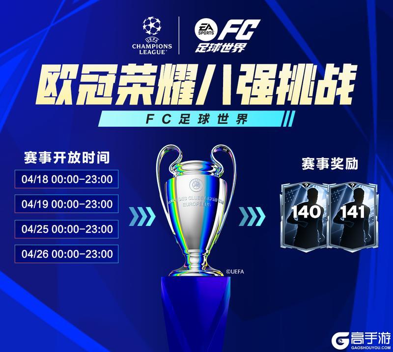 《FC足球世界》Next新世代升级，欧冠荣耀活动，巅峰序章队徽开启！首充双倍重置