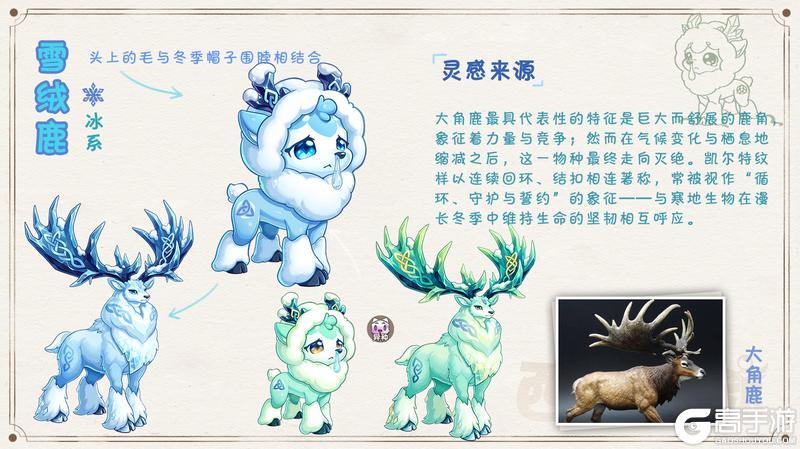 《西普大陆》精灵百科|熔幔兽&幻夜妖帝&天机鼠&大角绒鹿