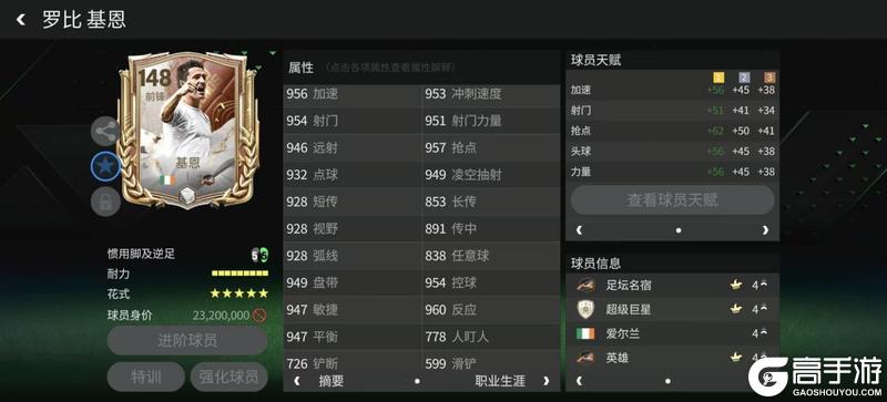 《FC足球世界》巨星来袭：巅峰荣耀小模型前锋推荐——基恩
