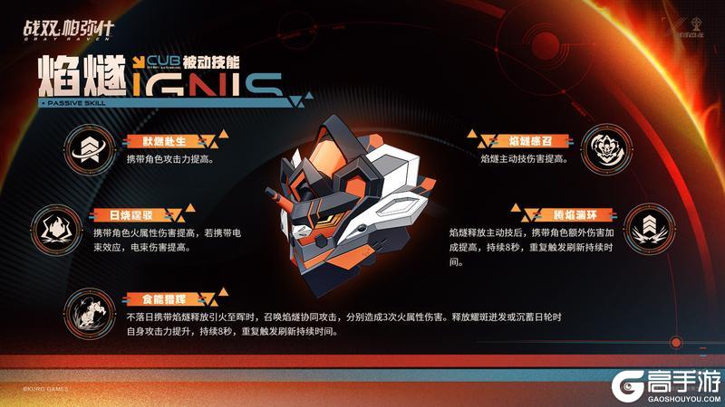 《战双帕弥什》★全新S级辅助机「焰燧」登场！★