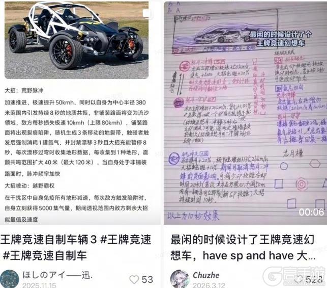 《王牌竞速》“马上当策划”活动今日开启邀你共创速度节