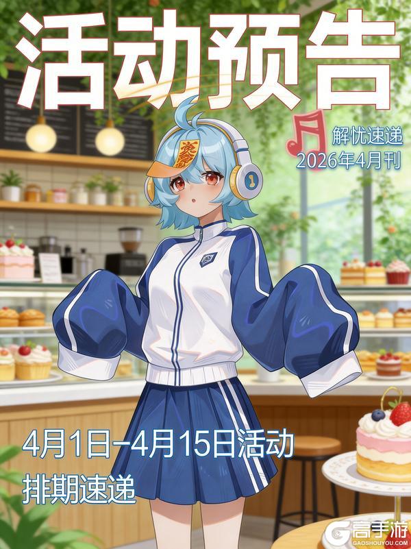 《解忧小食光》活动预告 | 4月上旬活动排期抢先知晓