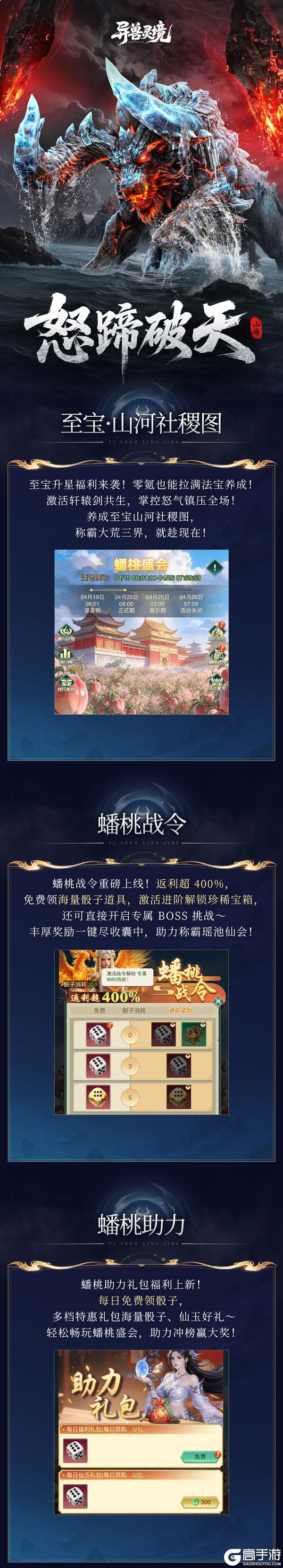 《异兽灵境》更新速递 | 瑶池盛会 蟠桃启宴！