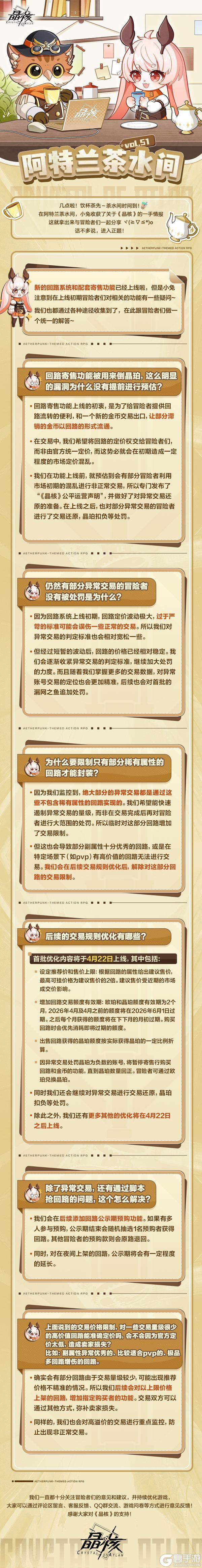 《晶核》回路寄售的相关问题说明