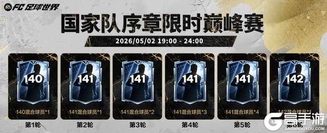 《FC足球世界》五一假日福利满满，全新活动国家队序章即将开启！