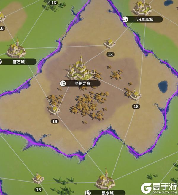 《龙石战争》古树新生地图战略解析