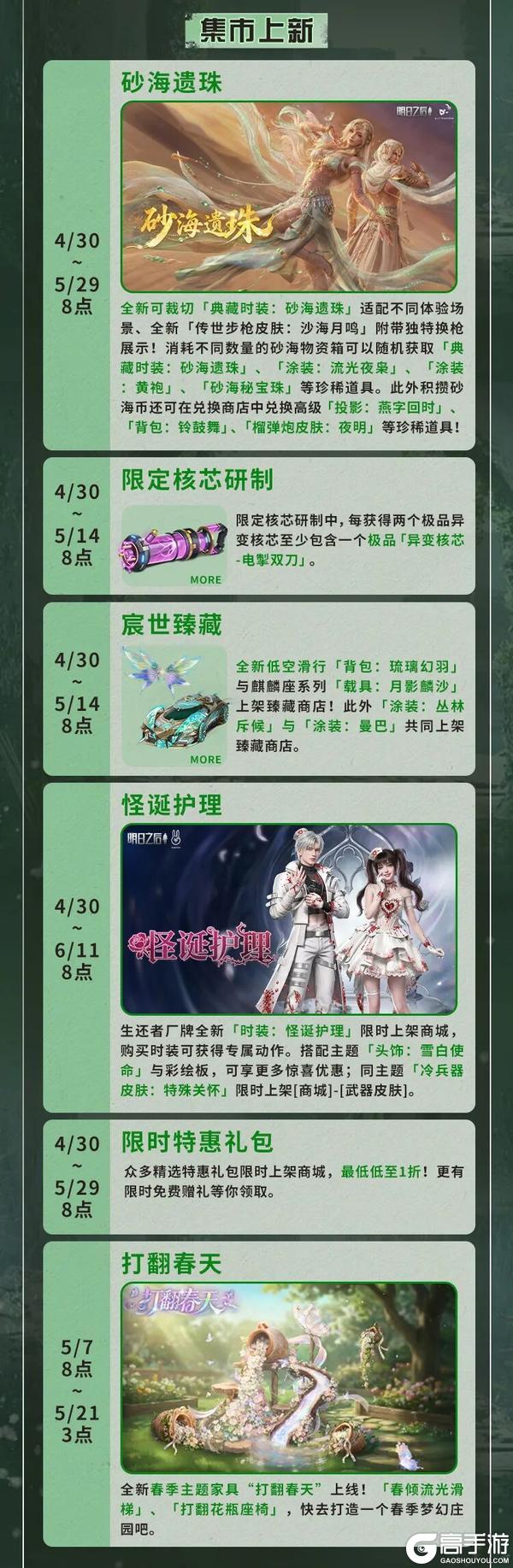 《明日之后》更新公告 | 五一假期减负福利放送