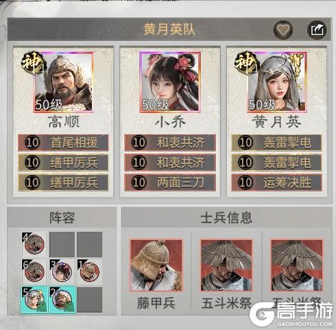 《三国：天下归心》阵容推荐：平民召唤队搭配思路解析！