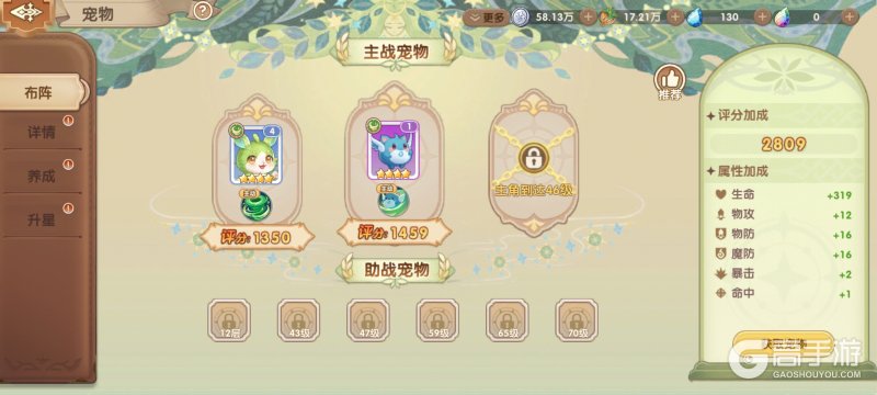 不休的勇士--游戏评测--宠物搭配