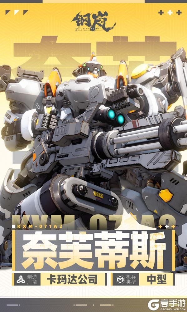 《钢岚》机兵影像 | 「新生之翼」奈芙蒂斯