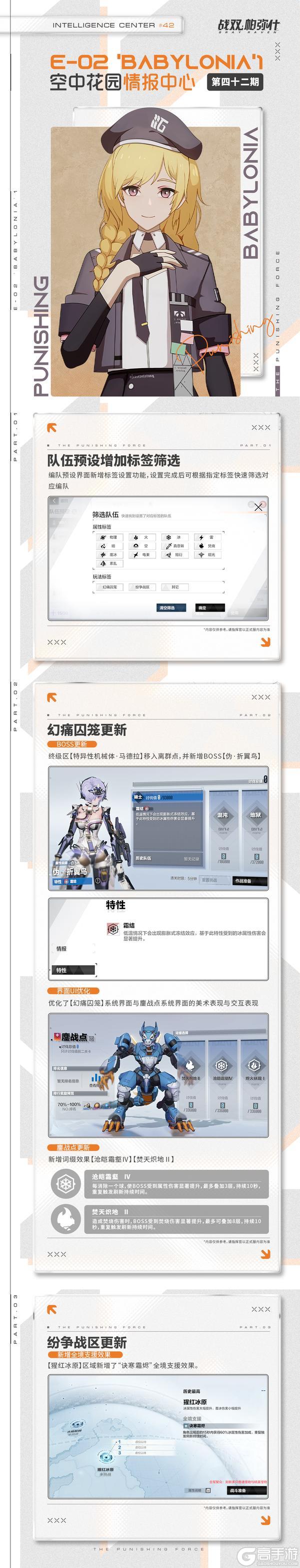 《战双帕弥什》【空中花园|情报中心】第四十二期