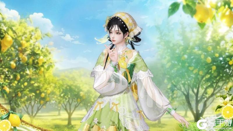 《一梦江湖》时装・沁柠夏携夏意登场邀你同享江湖闲夏~