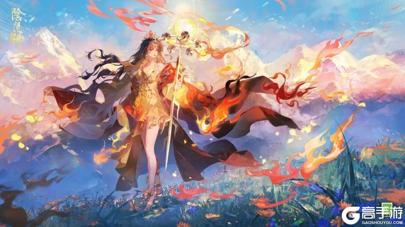 《阴阳师》全新版本「雪山之章·执火燎原」开启！全新SP阶式神 天火命铃彦姬今日降临！