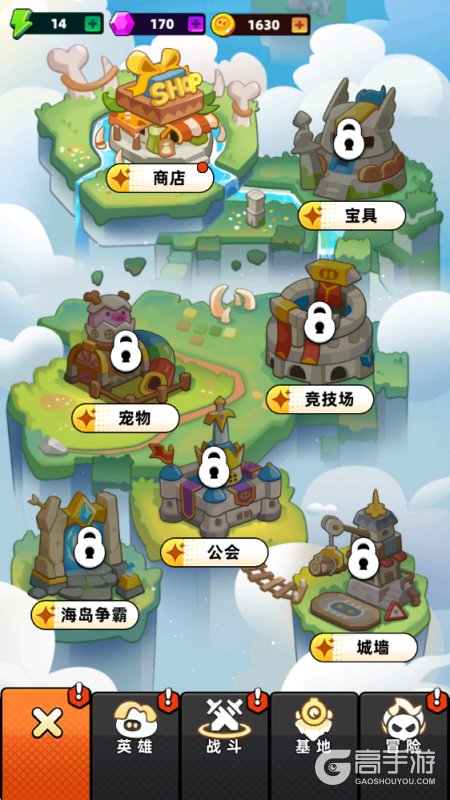 全民萌兽--游戏玩法--玩法概览