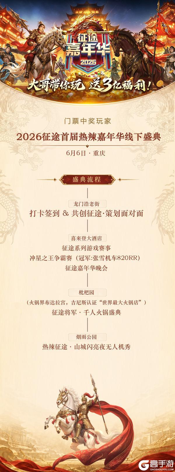 《王者征途》嘉年华特惠礼包开售!门票大奖等你赢!