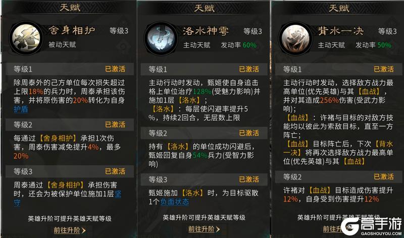 《三国:天下归心》低成本高坦度——闪避许褚队搭配思路解析