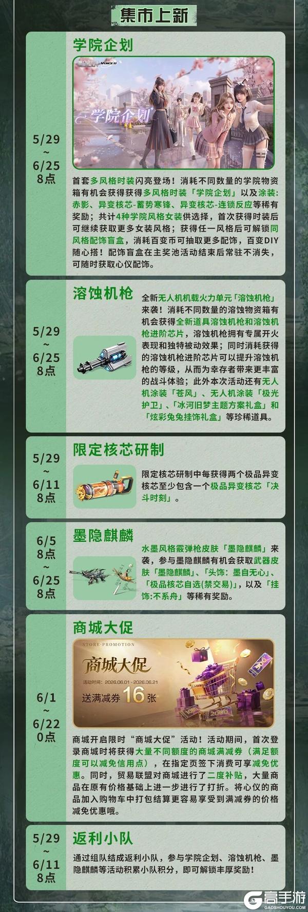 《明日之后》简单生存专服5月29日更新公告