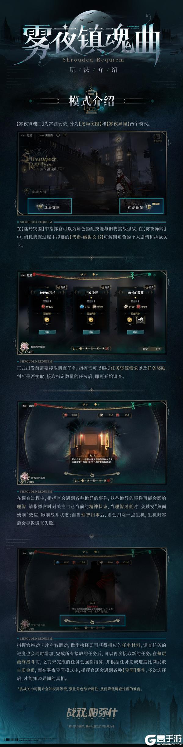 《战双帕弥什》【雾夜镇魂曲】活动即将开启