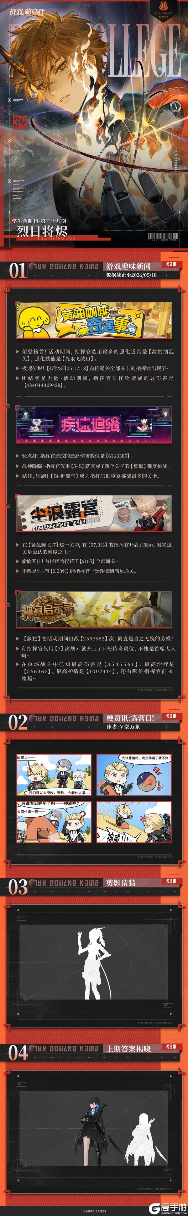 《战双帕弥什》【法奥斯学生会期刊】第三十九期