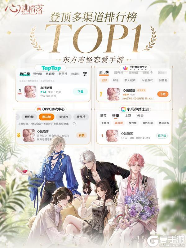 撒花🎉《心跳陷落》荣登各大排行榜Top1